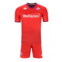 Echipament fotbal Fiorentina Tricou Treilea 2024-25 pentru copii maneca scurta (+ Pantaloni scurti)